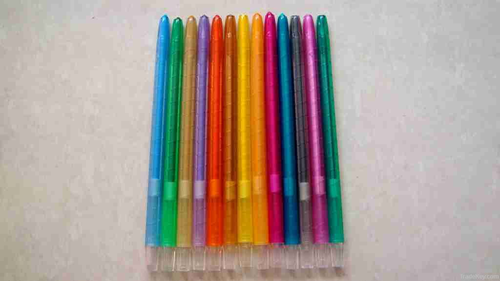 Twist crayon/plastic crayon/retractable crayon/crayon