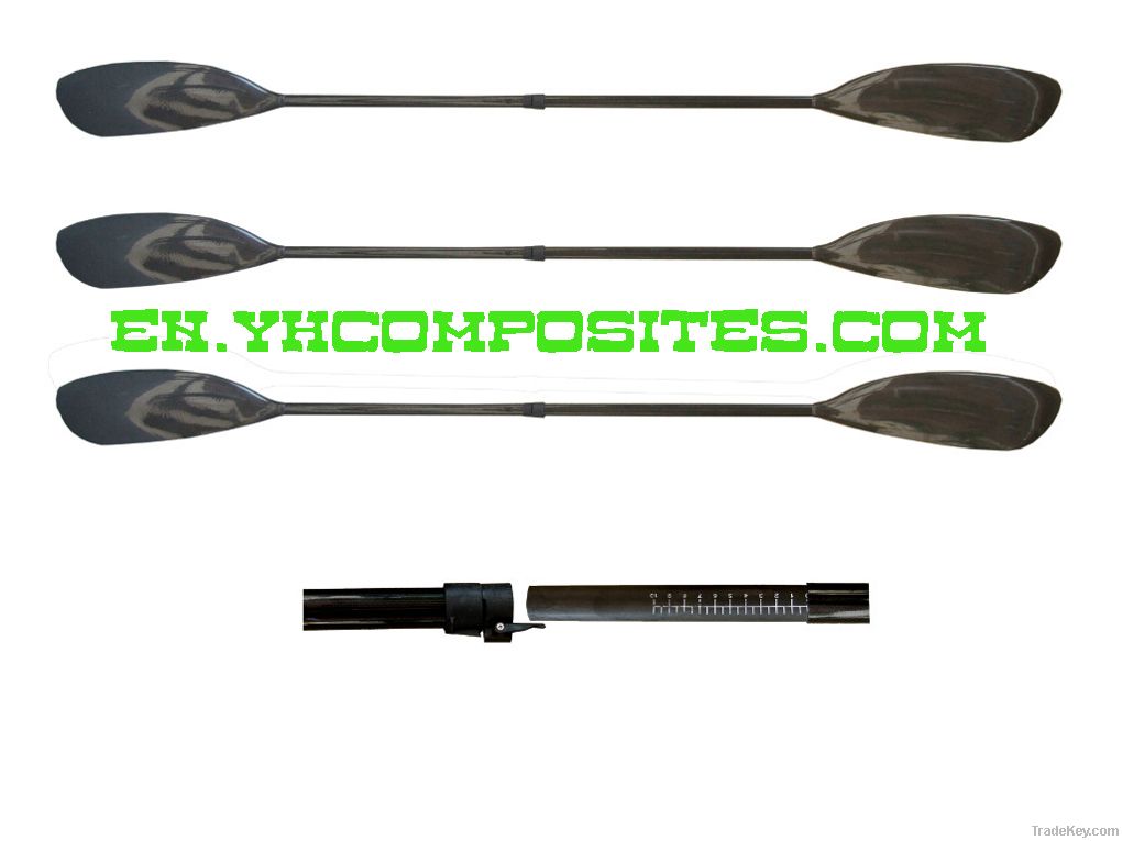 ADJUSTABLE Carbon Fiber PADDLE SHAFT, Adjusters