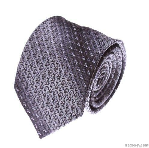 Silk jacquar necktie