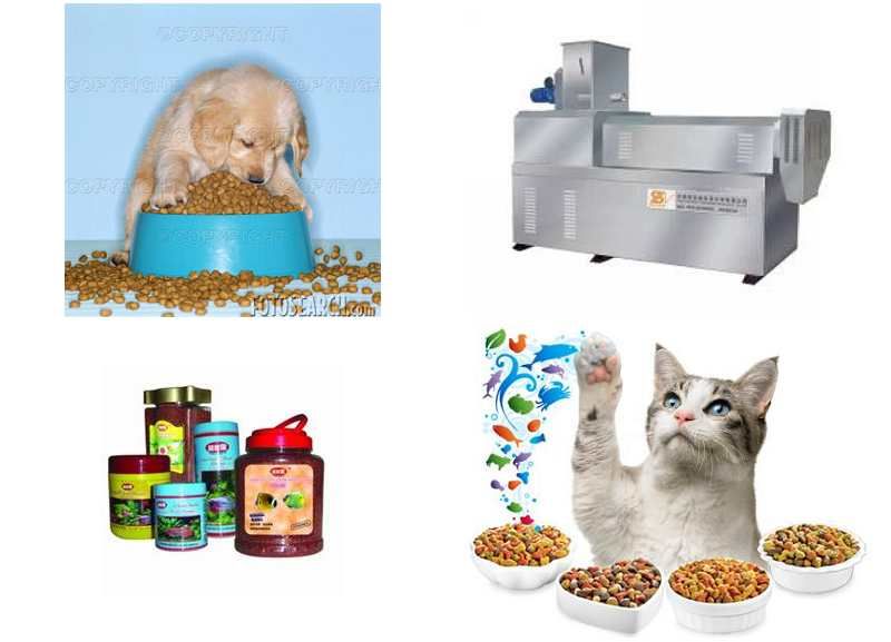 dog, cat , fish pet food processing line equipment