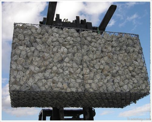 Hot Dipped Galvanized Gabion Box/Basket, PVC Coated Gabion, Mattress