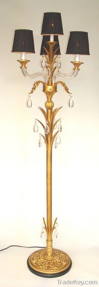 Gold Color Decorative Metal/Iron Floor Lamp/Floor Light