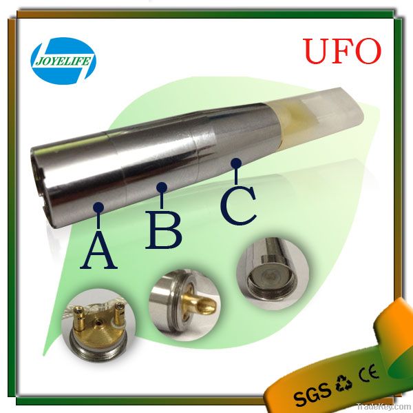 Disposable replaceable heating wire eGo UFO cartomizer