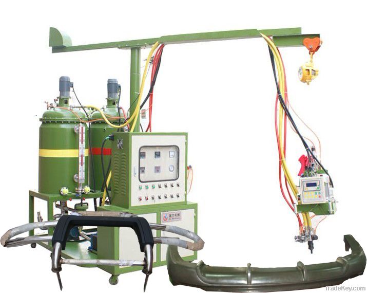 pu car part foaming machine