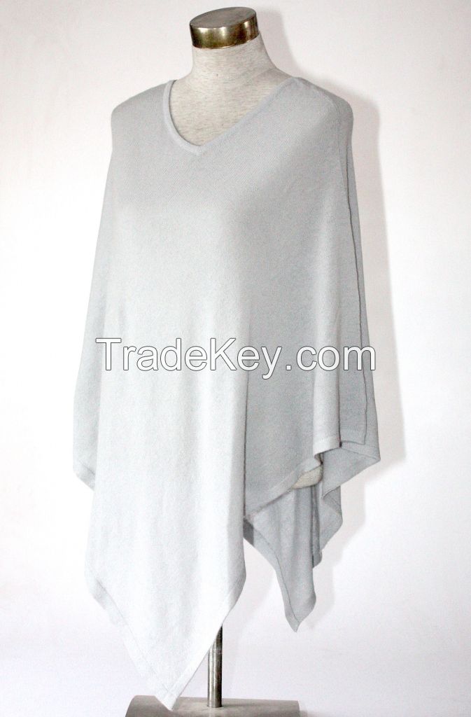 Women&#039;s 100% Cashmere Thin Poncho