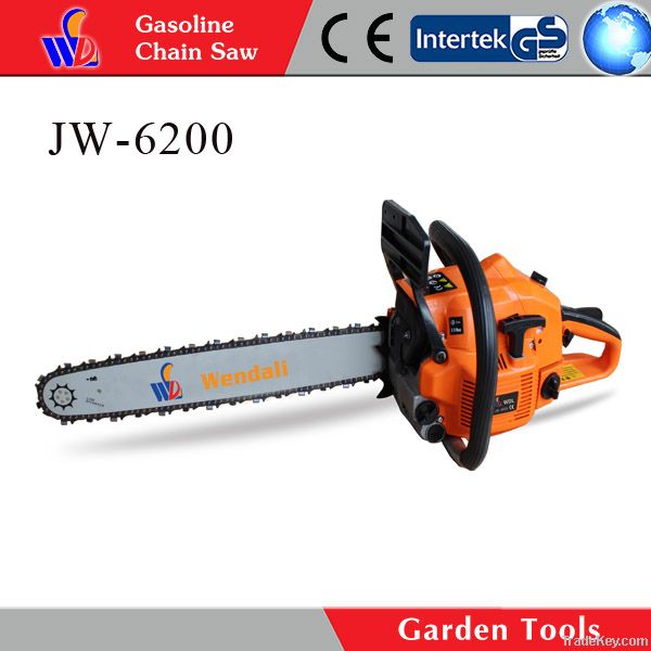 good durability gasolined chain saw 62CC