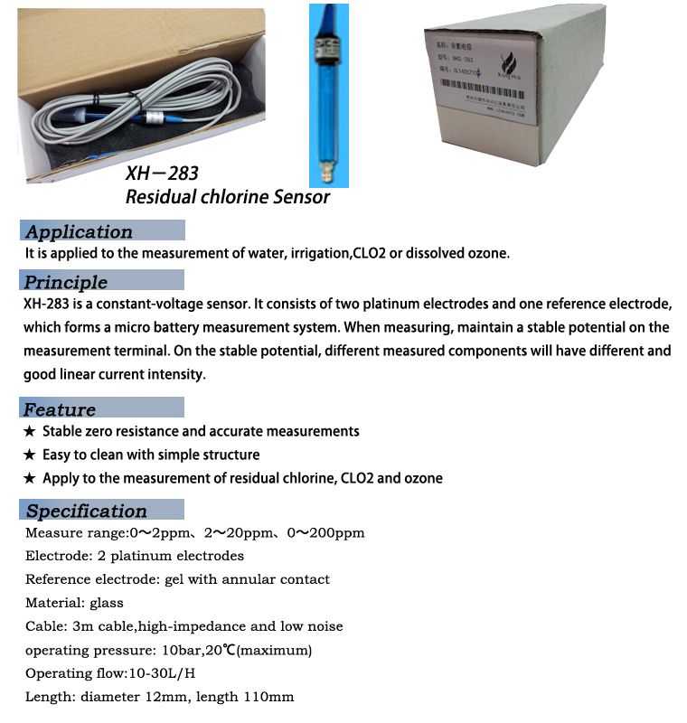 Residual chlorine Detecting equipment