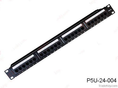 utp cat5e 24 port krone patch panel