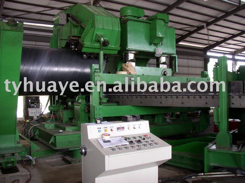 spiral welded pipe mill