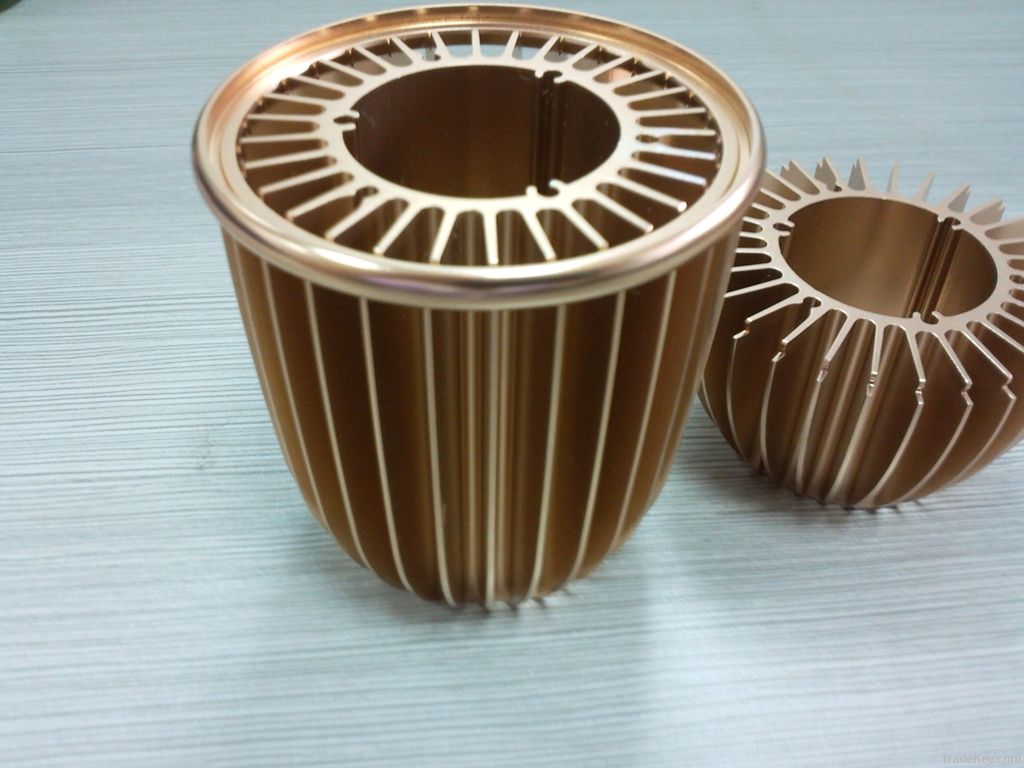 Anodized Aluminum Heatsink for LED CPU