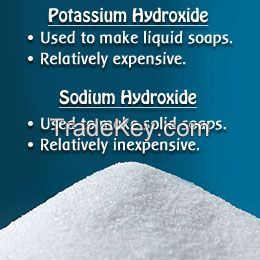 High purity sodium hydroxide/caustic soda and Potassium Hydroxide for sale