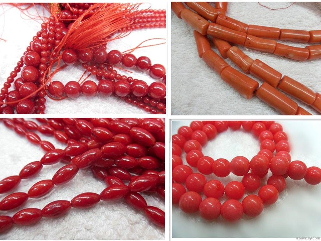 High qualtiy Coral Beads/Pink Coral Beads/Various color and shape