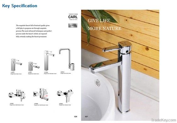 single handle bathroom  faucet series