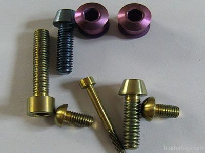 Titanium screw