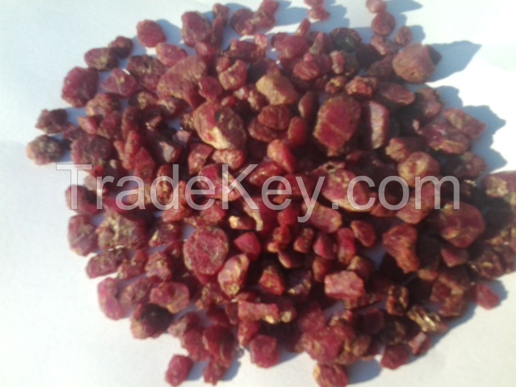 Ruby Cabochons