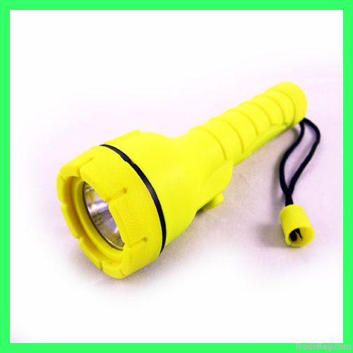 Led Flashlight, Waterproof And Floatable