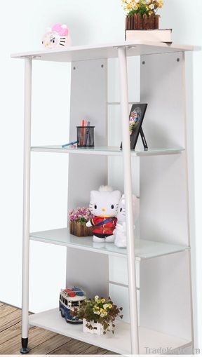 Metal CD Rack Showing Stand Showing Shelf