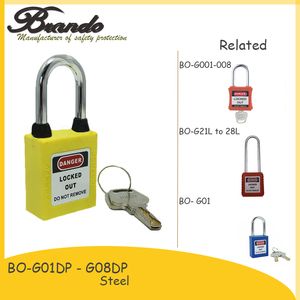 38mm Shackle Plastic Safety Padlock With Master keys, Security Padlock