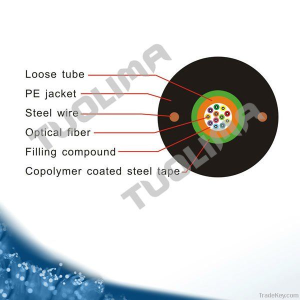 TUOLIMA GYXTW SM Optical Fiber With PE Outer Sheath