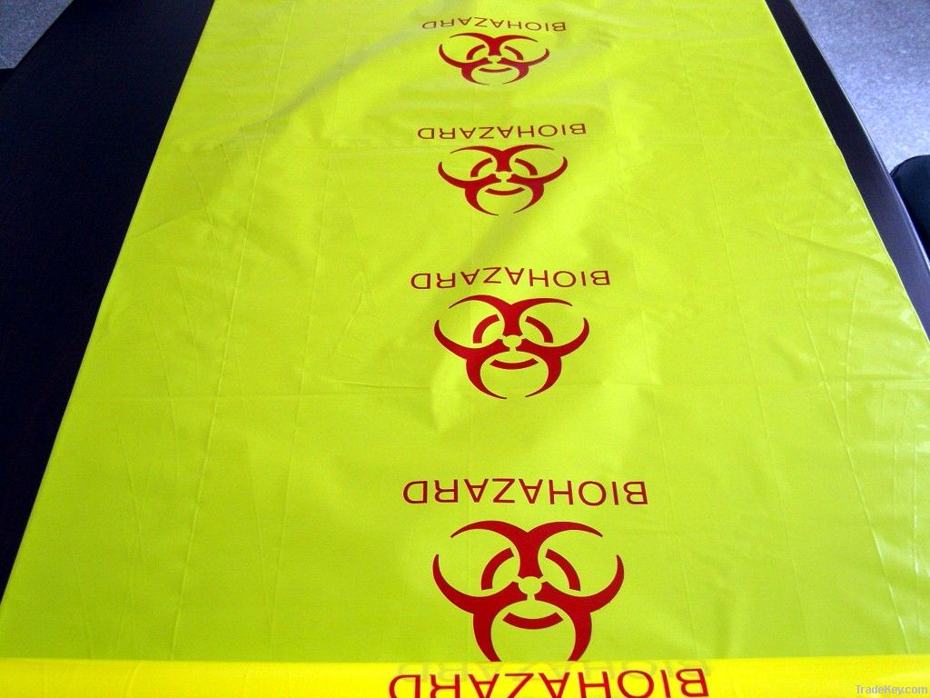 High temperature Autoclave  biohazard medical waste bag