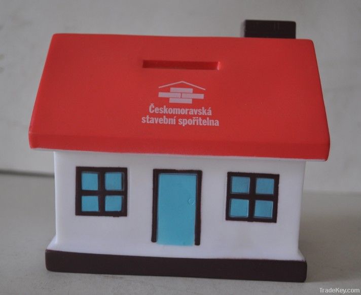 house coin bank/piggy bank/ money box/saving bank/saving box