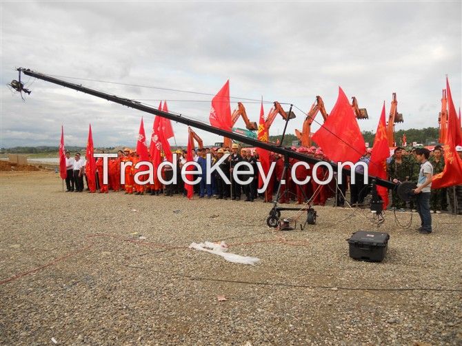 Hot selling 12m Jimmy Jib Camera Crane