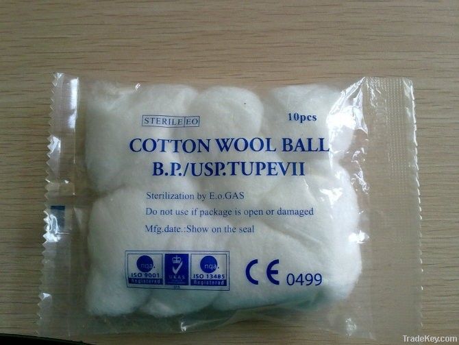 Sterile cotton ball