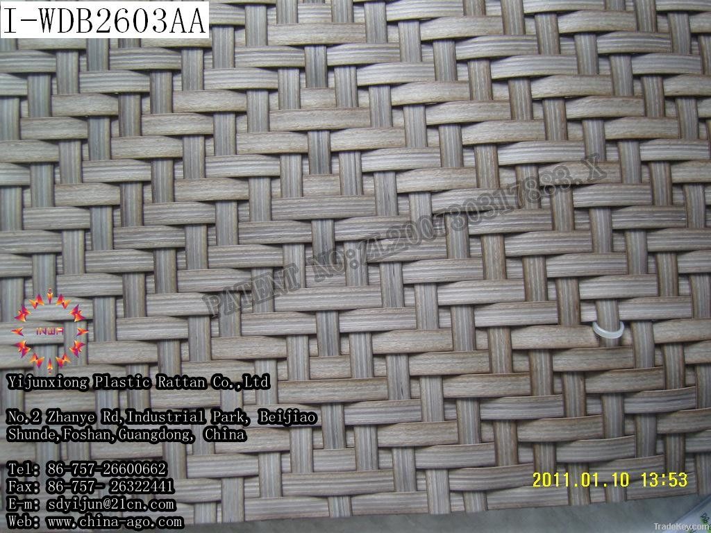 plastic rattan fiber/plastic wicker/synthetic rattan fiber/pe wicker