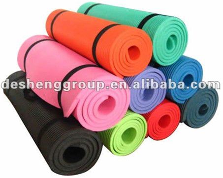 Low-odour training mat