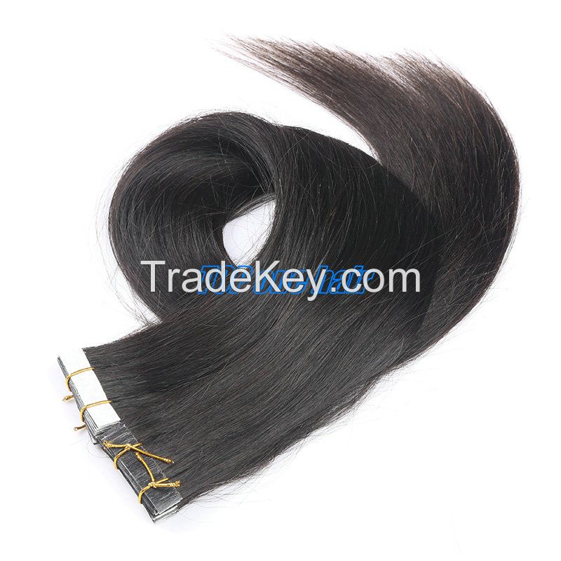 remy hair tape hair extension , skin weft tape hair extensions