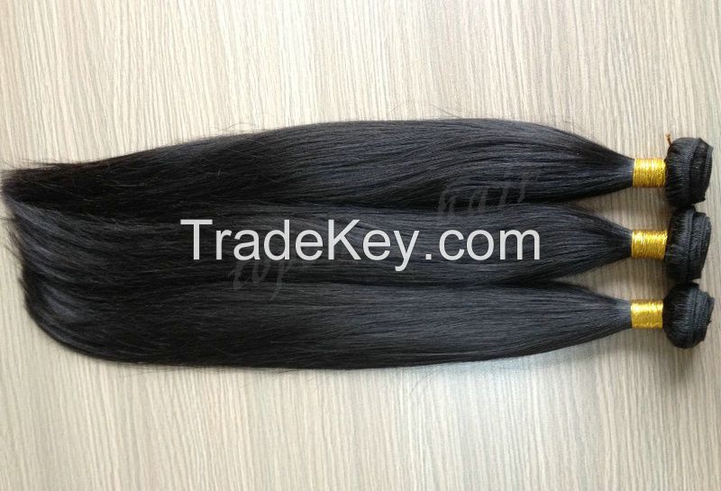 brazilian human virgin hair straight 100%human virgin hair