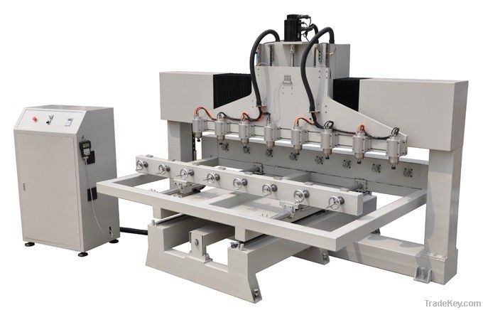 Multi head clinerical cnc router