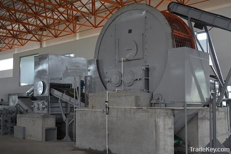 Tire Shredder, Waste Tire Shredder, Crusher