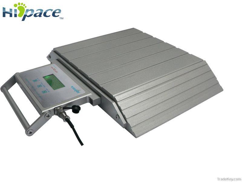 Portable axle scales of measurement