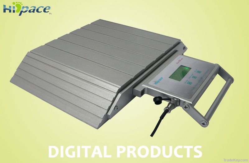 Portable axle scales of measurement