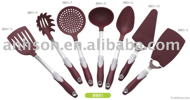 7PCS NYLON KITCHENWARE/COOKING TOOLS