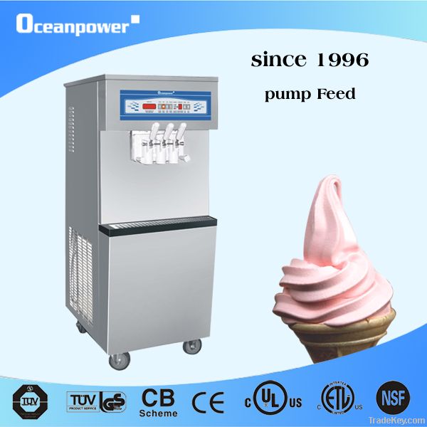 Hig quality air pump Soft Icecream &amp; Frozen Yogurt machine