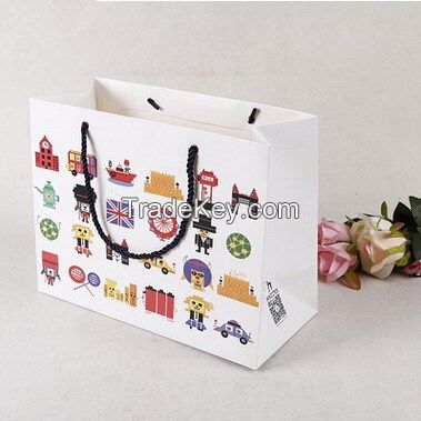 customized logo printing gift paper bags