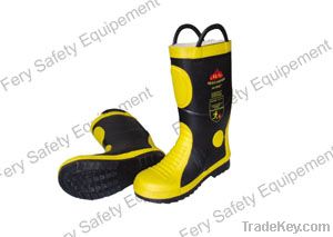 Safety shoes, Firefighting Boot, rubber boot