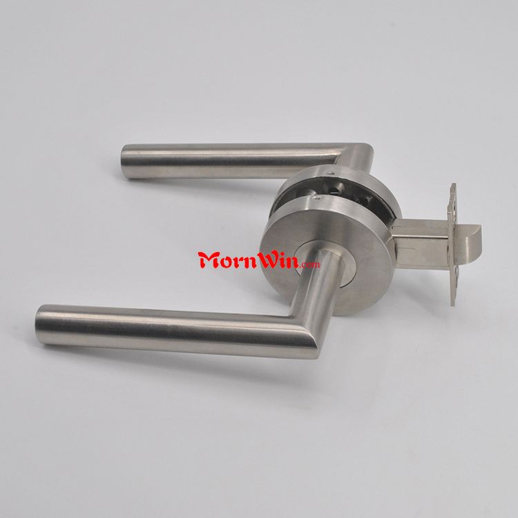 bedroom Stainless steel Passage internal door handle lock