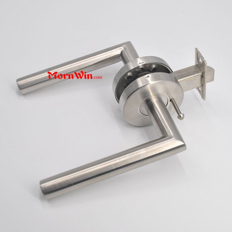 bathroom privacy stainless steel handle door lock