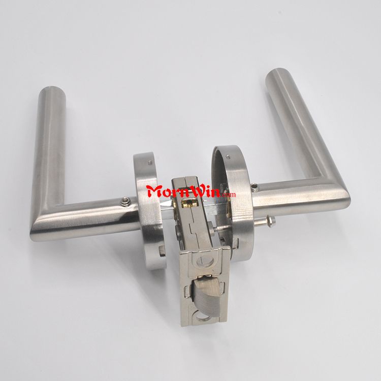 bathroom privacy stainless steel handle door lock