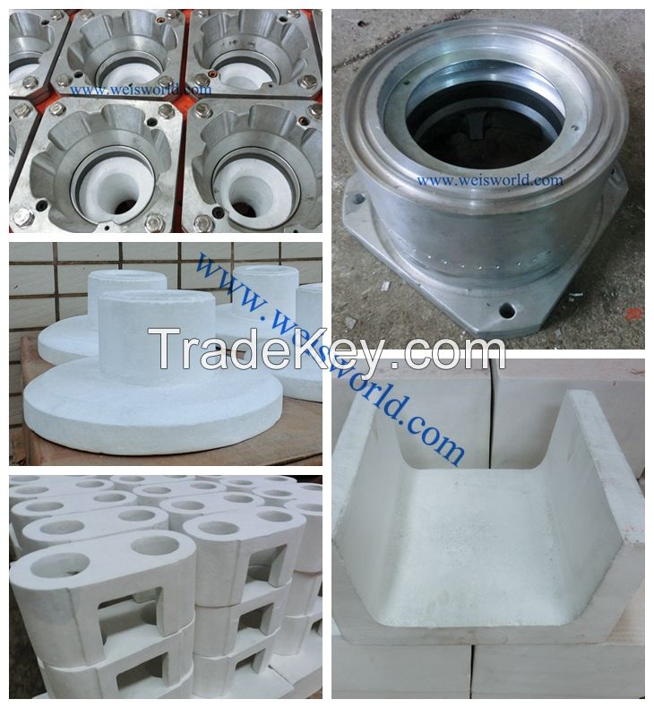 Spare parts of aluminum billet hot top casting machine