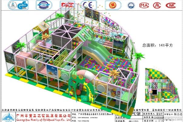 soft indoor playground equipment for children