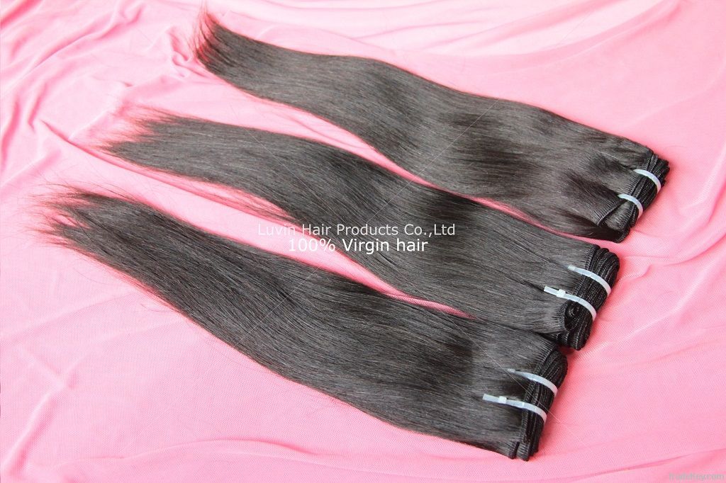 Peruvian virgin hair (natural straight)