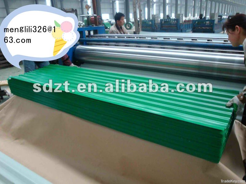 Colored Corrugated Sheet