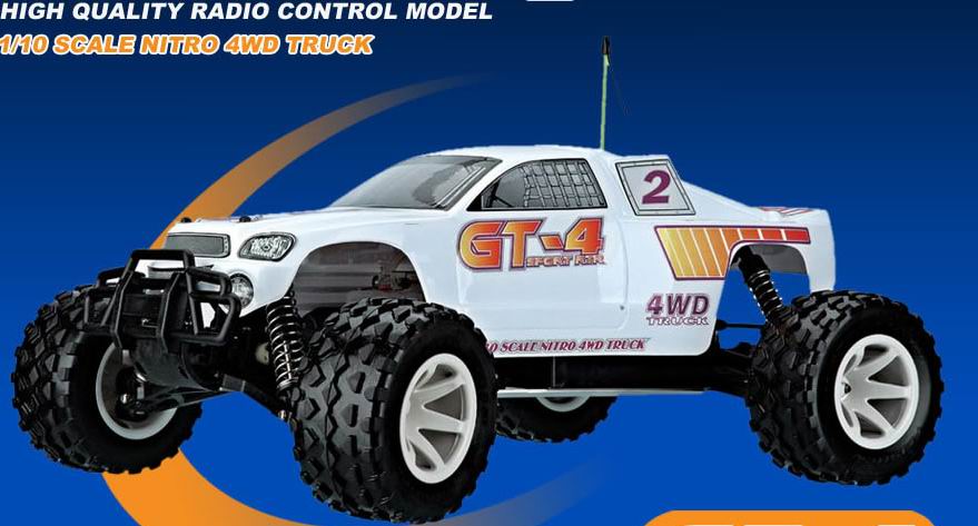 1/10(1/8) Nitro 4WD Off Road Truck