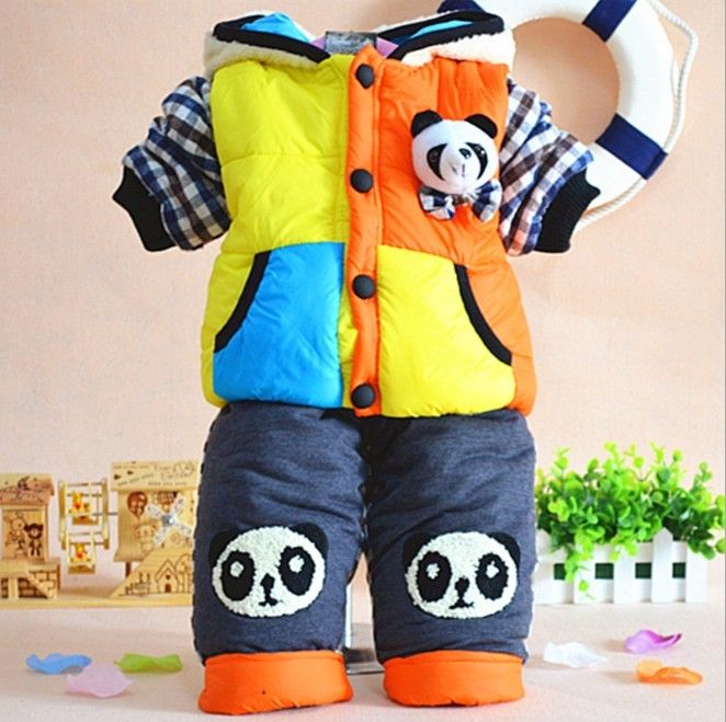 Children's Clothing Winter Jacket Set