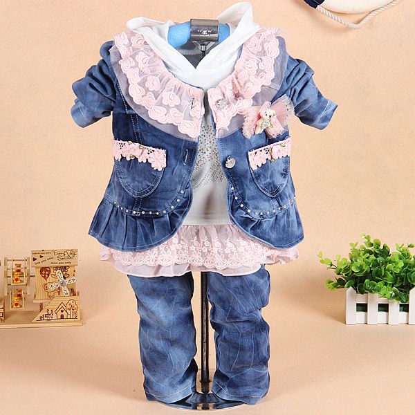 Girls Denim Clothes