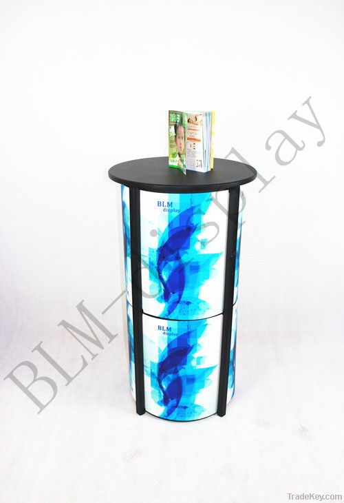 dia45x100 spiral showcase portable display rack promotion counter